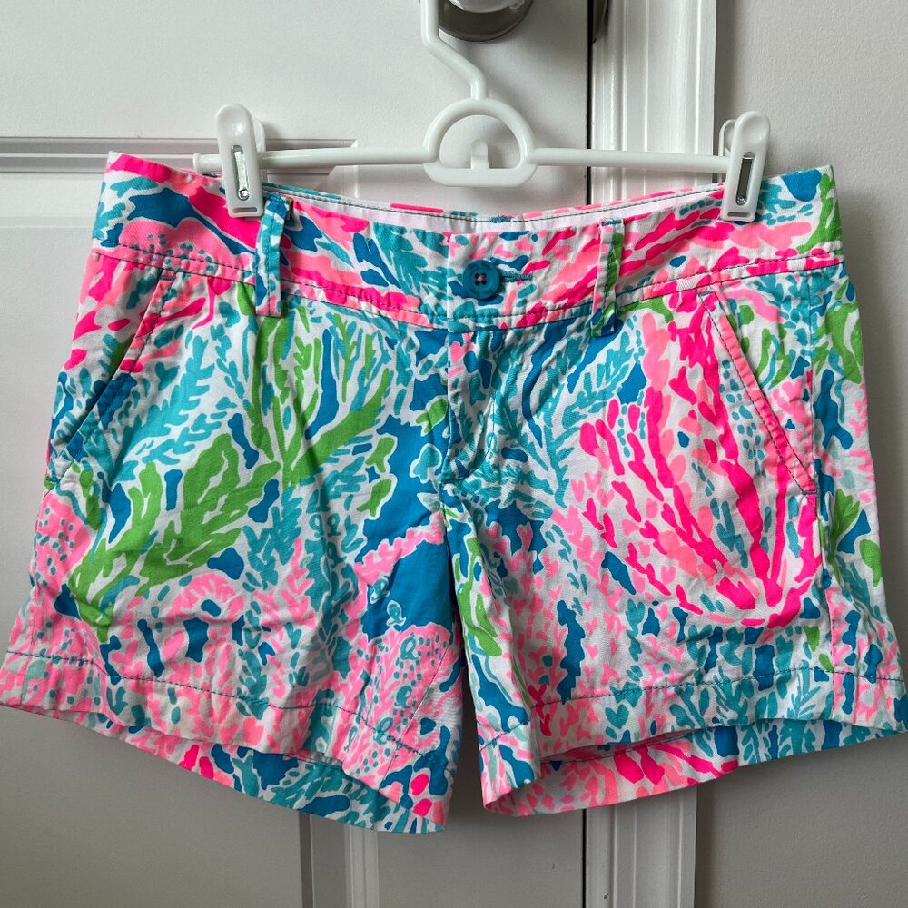 5" Callahan Short in Let's Cha Cha Turquoise - Size 2